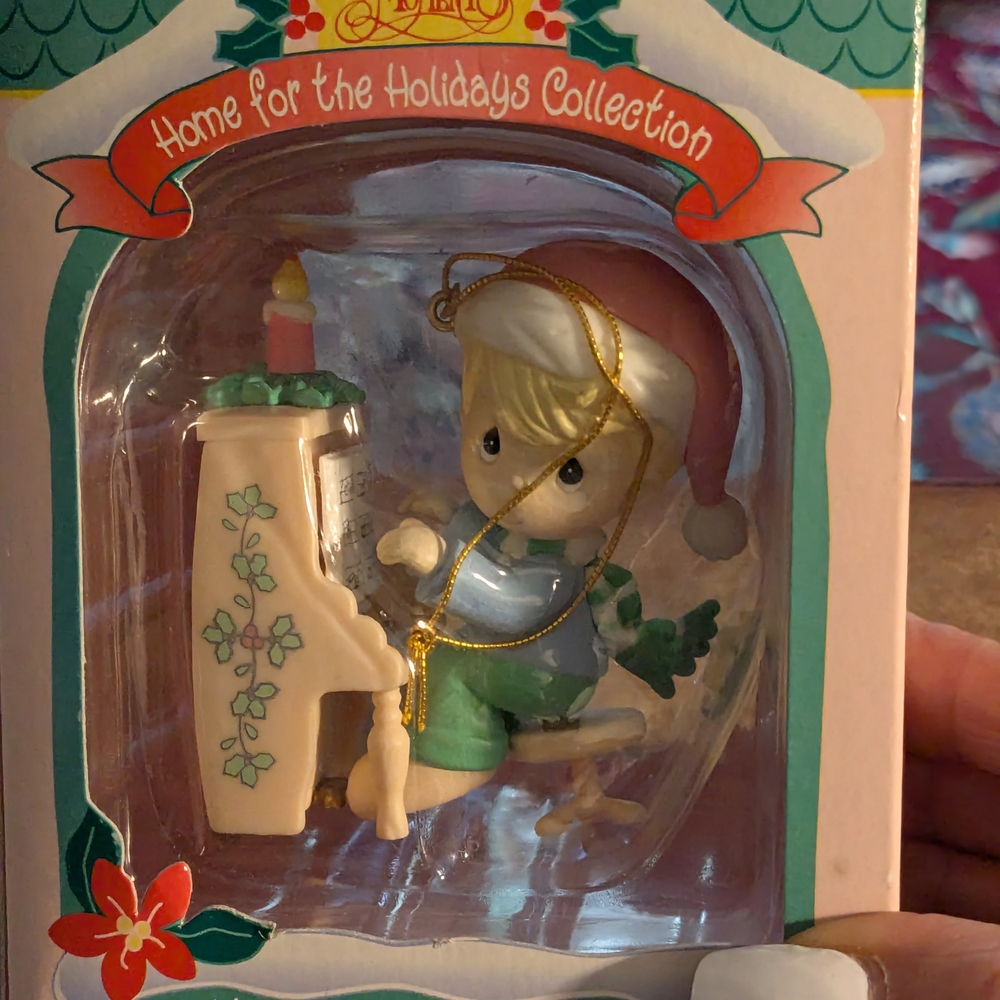 "Home for the Holidays" Precious Moments Collection Figurine